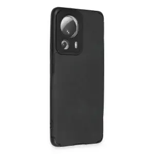 Mi 13 Lite Kılıf Loop Deri  - Siyah