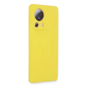 Mi 13 Lite Kılıf Nano İçi Kadife  - Sarı