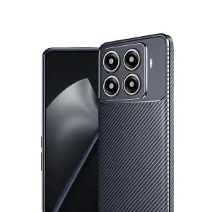 Mi 15t Pro Auto Fus Karbon Kapak - Lacivert