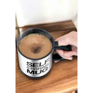 Mikser Kupa Yazılı Mug Bardak Karıştırma Özelliği