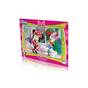 MIN 704 Minnie Mouse Frame Puzzle 24 Parça