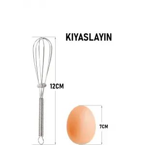 Mini Çırpıcı Çelik 6 adet