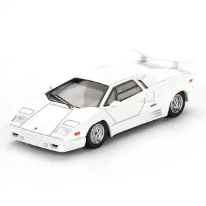 Mini GT 1/64 Lamborghini Countach 25th Anniversary White - Blister Paket