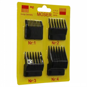 Moser 4 Parça  Makine Tarak Set Bx40
