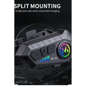Motosiklet kask kulaklık bluetooth 5.3 intercom 2 yıl garantili - Oto Ses Görüntü Sistemleri
