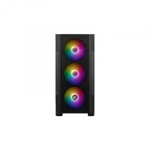 MSI MAG FORGE M100R TEMPERLI CAM ARGB 3X120MM 1X120MM PSU YOK MATX GAMING KASA