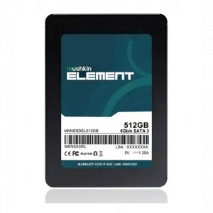 Mushkin ELEMENT, 512GB, 500-450Mb/s, 2.5", SATA3, SSD (MKNSSDEL512GB)