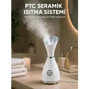 Nano İyonik Cilt Bakım Buhar Makinesi PTC Isıtma Sistemli