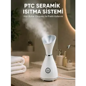 Nano İyonik Cilt Bakım Buhar Makinesi PTC Isıtma Sistemli