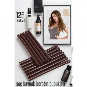 Nano Keratin Kaynak Çubukları 12 ADET KAHVE Absolute 720352
