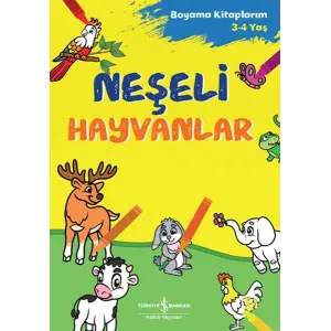 Neşeli Hayvanlar - Boyama larım 3-4 Yaş