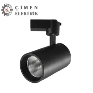 NOAS YL29 4001 Siyah Kasa Lyon 40W Ray Spot 6400K Beyaz Işık