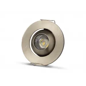 NOAS YL94 0104 Satin Kasa 1W Led Spot Kırmızı Işık