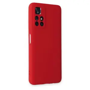 Note 11t Kılıf Nano İçi Kadife  - Kırmızı