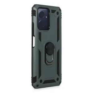 Note 12 4g Kılıf Sofya Yüzüklü  Kapak - Yeşil