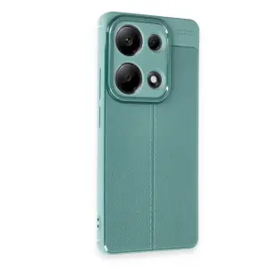 Note 13 Pro 4g Kılıf Auto Fus Kapak - Koyu Yeşil