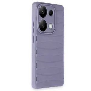 Note 13 Pro 4g Kılıf Bibercas  Kapak - Lila