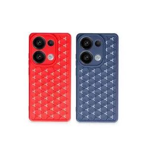 Note 13 Pro 4g Kılıf Petek  Kapak - Lila