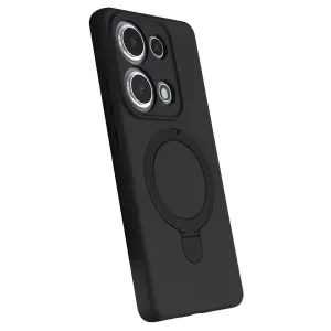 Note 13 Pro 4g Regal Magsafe Standlı Kapak - Siyah
