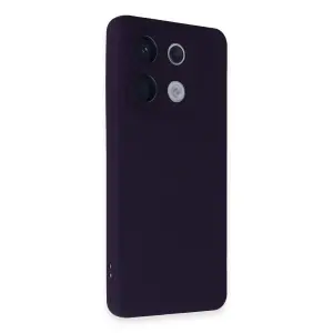 Note 13 Pro 5g Kılıf Nano İçi Kadife  - Mor