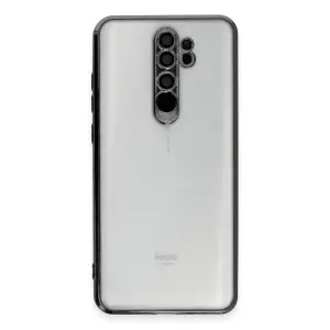 Note 8 Pro Kılıf  Lensli  - Siyah