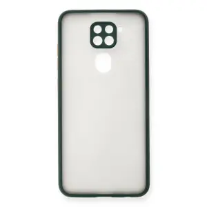 Note 9 Kılıf Montreal  Kapak - Yeşil