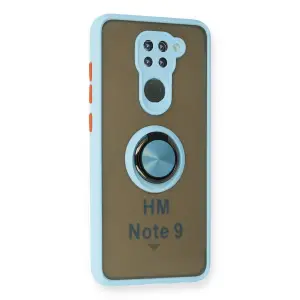 Note 9 Kılıf Montreal Yüzüklü  Kapak - Buz Mi