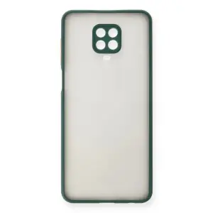 Note 9 Pro Kılıf Montreal  Kapak - Yeşil