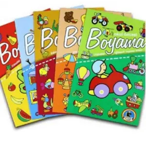 Okul Öncesi Boyama - Etkinlikli Eğlenceli Dev Boyama Kitabı (5  Takım)