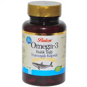 Omega 3 Balık Yağı Yumuşak 100