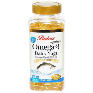 Omega 3 Plus+ Balık Yağı Yumuşak 200