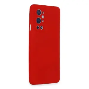 One Plus 9 Pro Kılıf Nano İçi Kadife  - Kırmızı