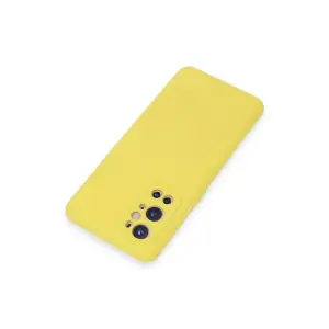 One Plus 9 Pro Kılıf Nano İçi Kadife  - Sarı