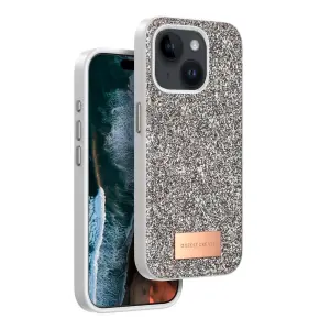 Onegif Apple İphone 15 Bright Simli Kapak - Gold