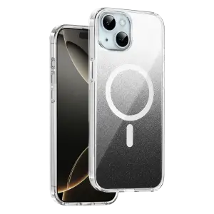 Onegif Apple İphone 15 Sora Simli Magsafe Kapak - Siyah