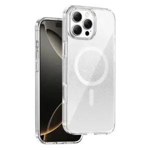 Onegif Apple İphone 16 Pro Max Sora Simli Magsafe Kapak - Beyaz