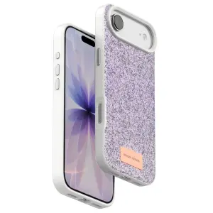 Onegif Apple İphone 17 Air Bright Simli Kapak - Lila