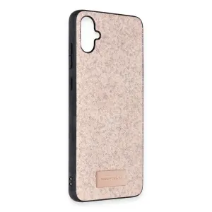 Onegif  Galaxy A05 Bright Simli Kapak - Pembe