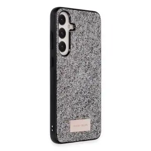 Onegif  Galaxy A25 5g Bright Simli Kapak - Gümüş
