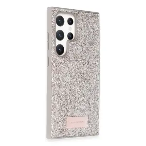 Onegif  Galaxy S23 Ultra Bright Simli Kapak - Gold