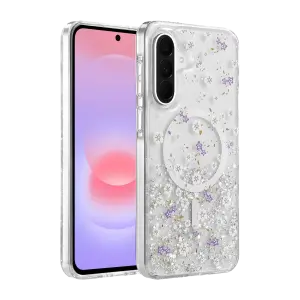 Onegif Samsung Galaxy A56 Misk Simli Magsafe Kapak - Desen 2