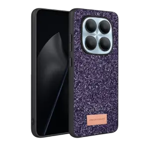 Onegif Xiaomi Redmi Note 15 Pro 5g Bright Simli Kapak - Derin Mor