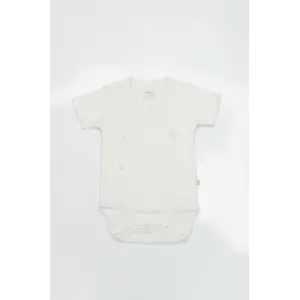 Organik Natural Basic Style Kruvaze Yarım Kol Body BS17101 Ekru