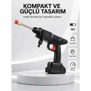 Orijinal 48V Şarjlı Basınçlı Temizlik Tabancası 2025 A Kalite Seri
