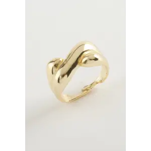 Oval Metal Yüzük