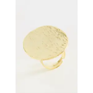 Oval Metal Yüzük