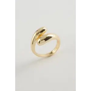 Oval Metal Yüzük