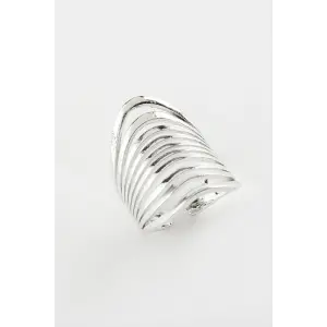 Oval Metal Yüzük