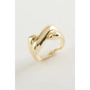 Oval Metal Yüzük