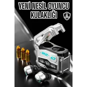 Oyuncu Kulaklığı Bluetooth Bağlantılı ANC Özelliği 5.0 Bluetooth